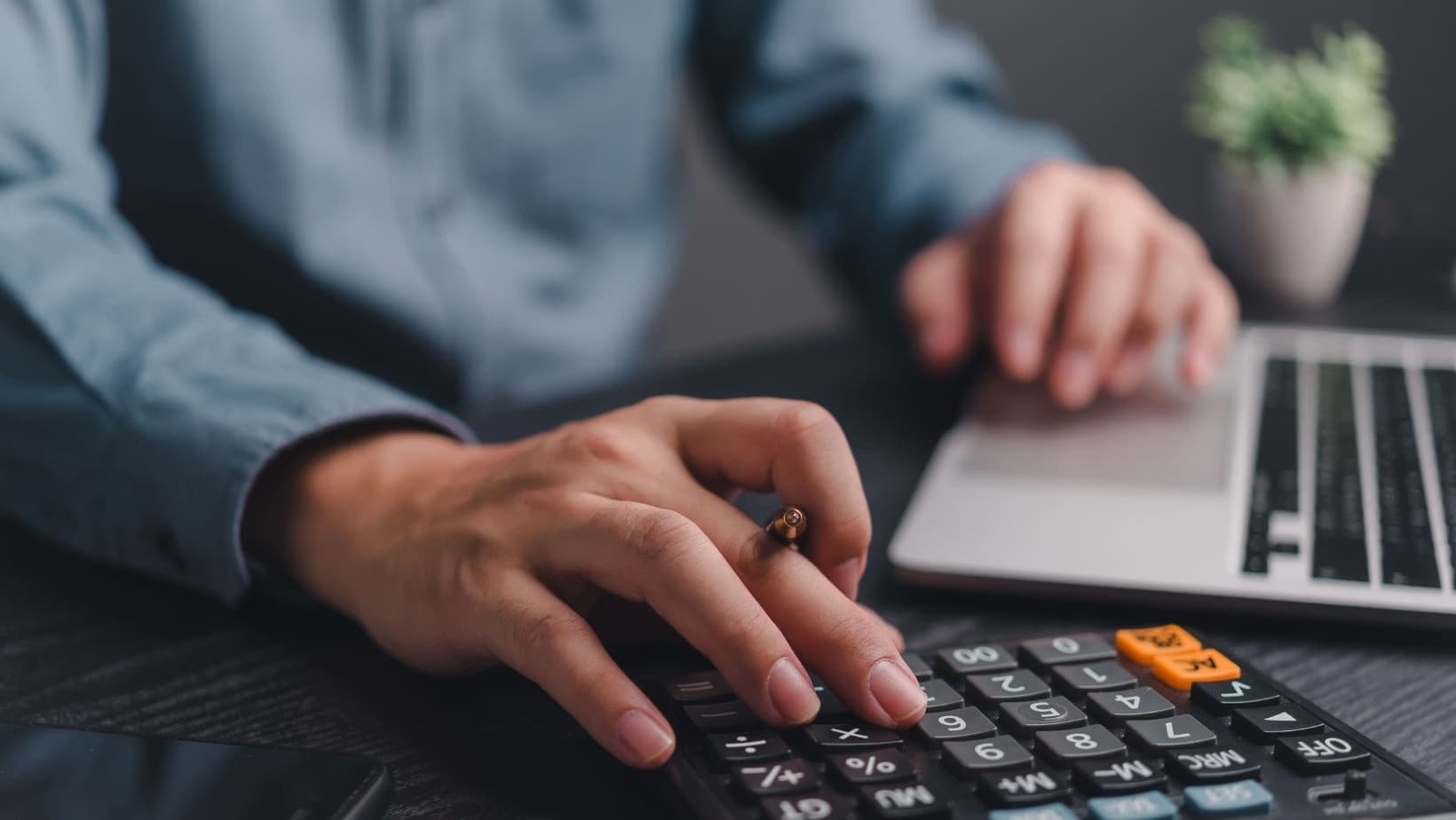 Bookkeeping professional organizing financial documents in Prescott, AZ